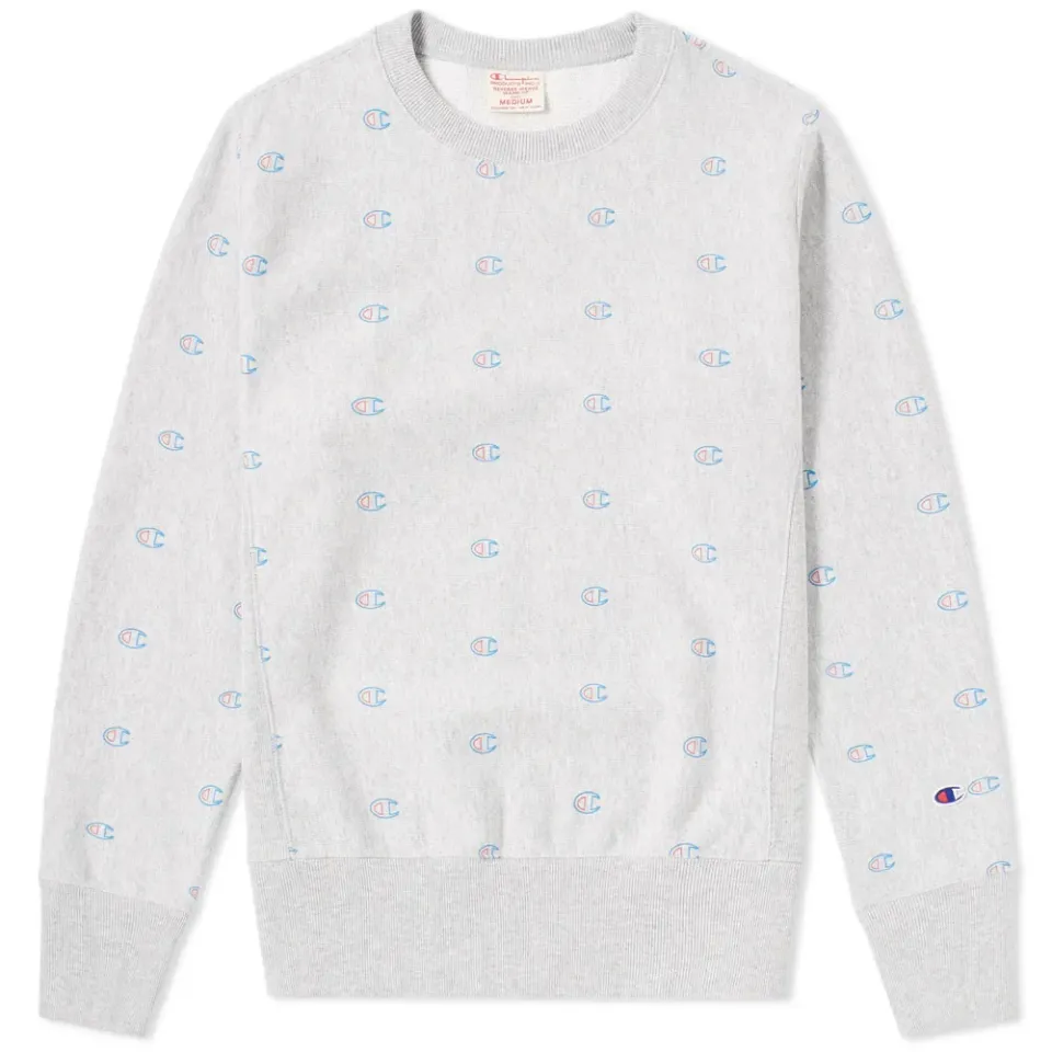 All Over Logo Crew Sweat