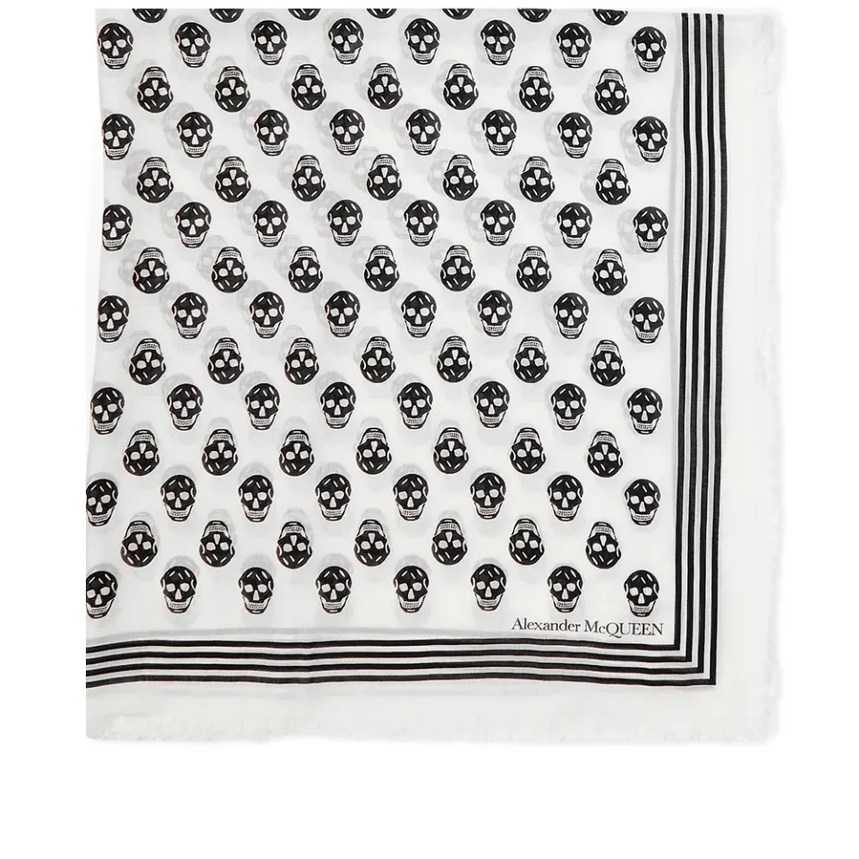Biker Skull Scarf 120 x 140