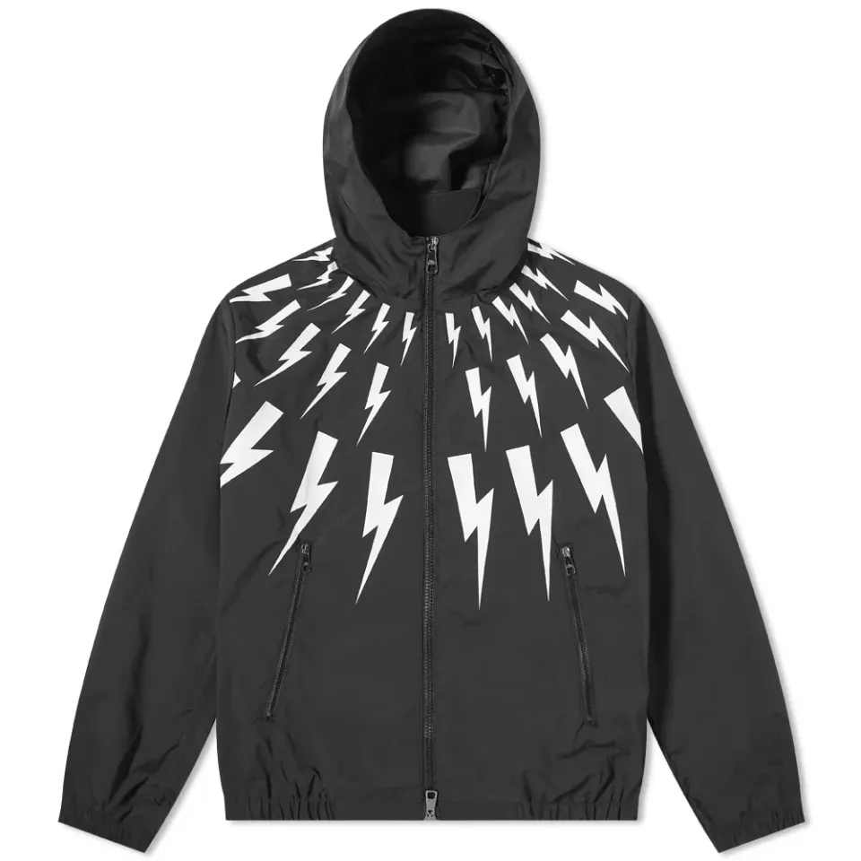 Thunderbolt Hooded Windbreaker
