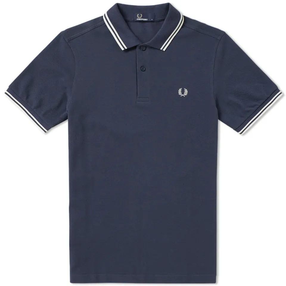 Fred Perry Slim Fit Twin Tipped Polo