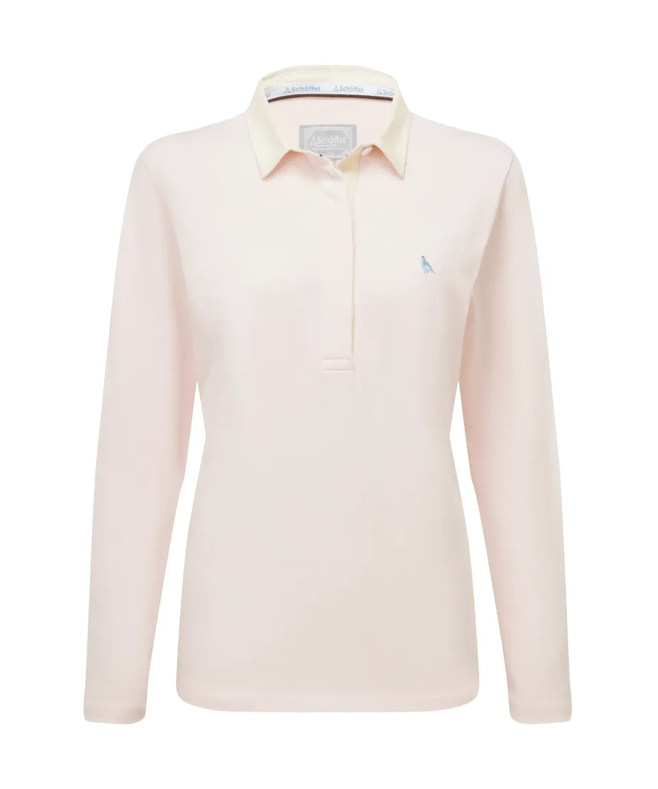 Chapel Porth Rugby Shirt - Mauve Blush