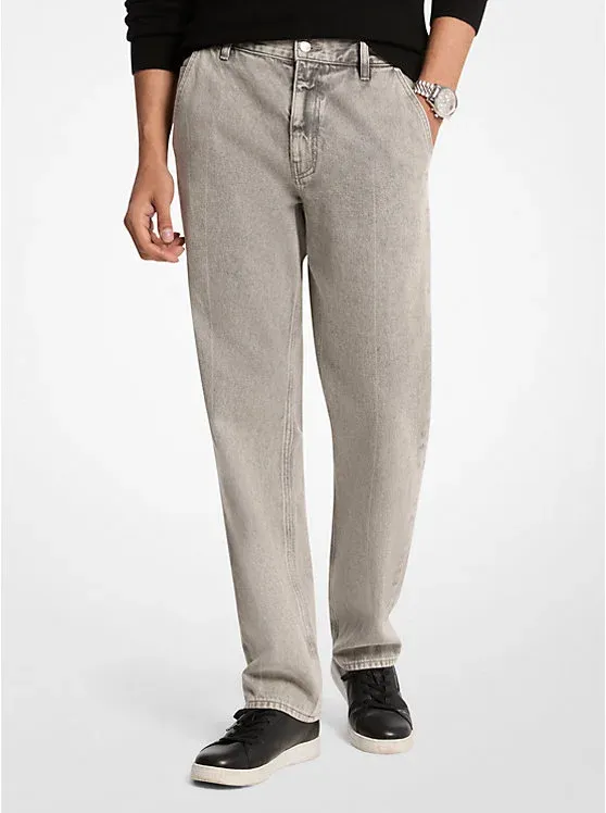 Finn Straight-Fit Stretch Denim Jeans