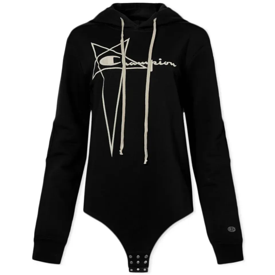 x Champion Logo Popover Hoody