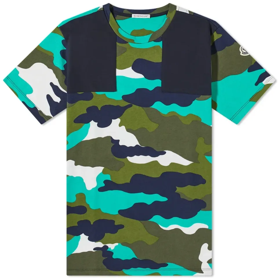 Camo Print T-Shirt