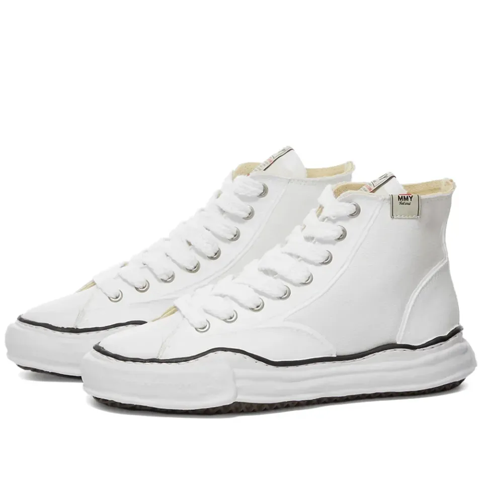 Peterson High Original Sole Rubber Painted Canvas High-Top Sneaker