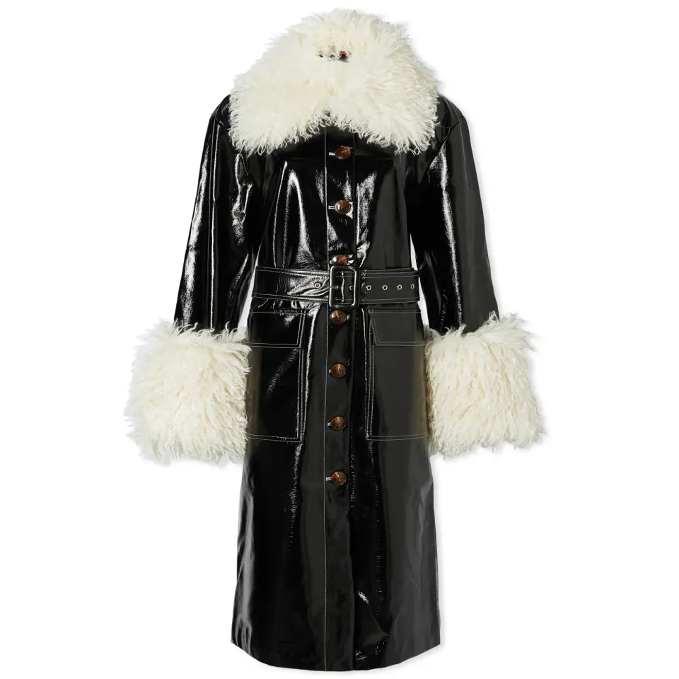Simone Vinyl Coat