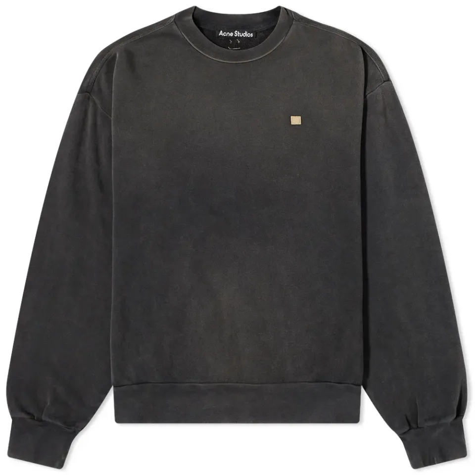 Fiah Oversize Fade Face Crew Sweat