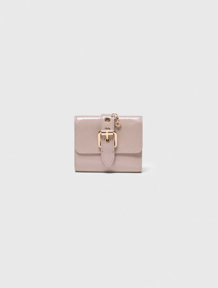 Miss M naplak leather wallet