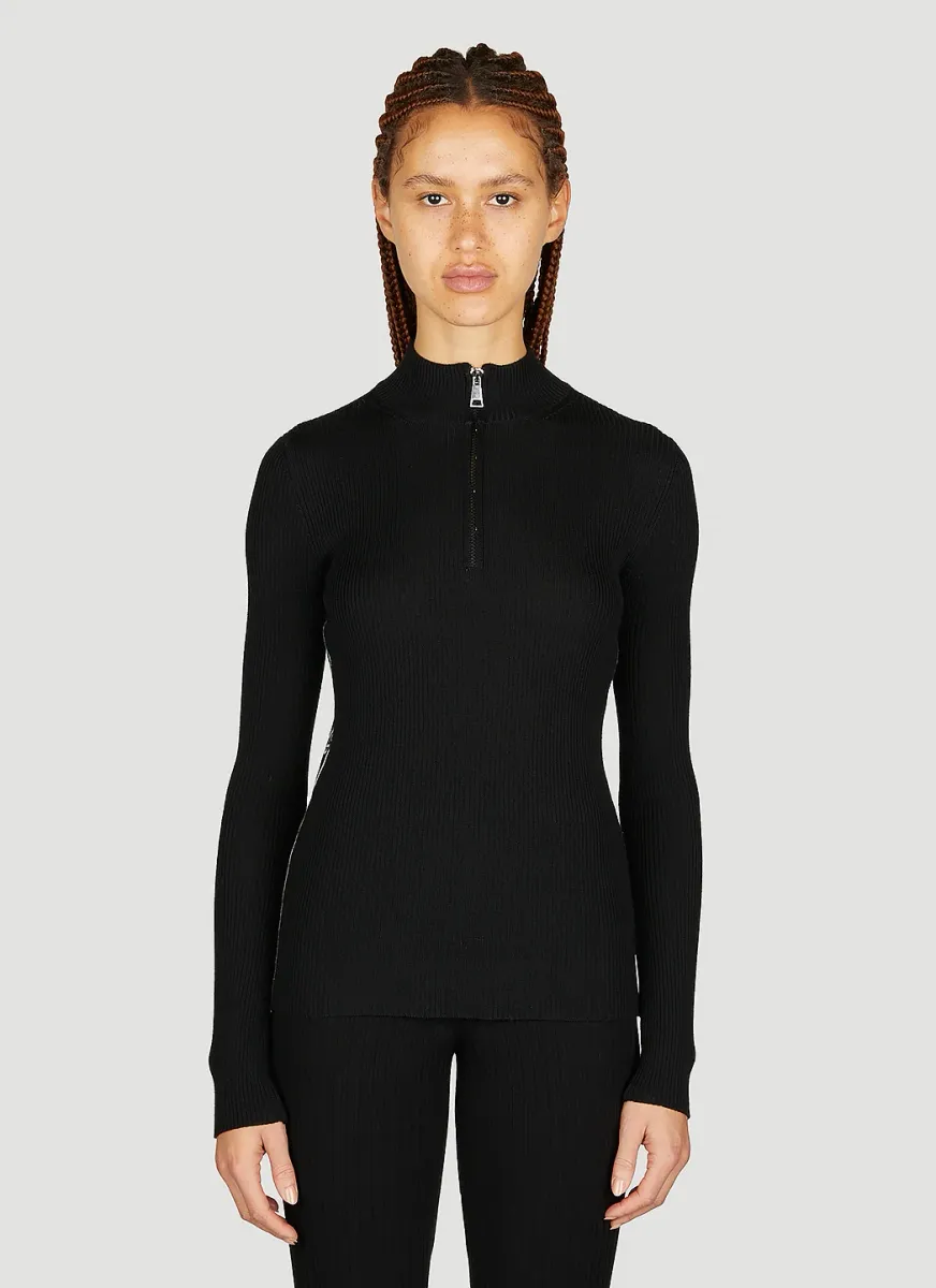 Logo Jacquard Sweater