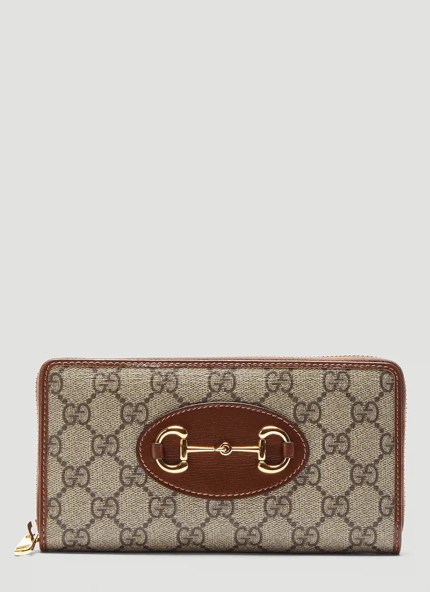 1955 Horsebit Zip-Around Wallet