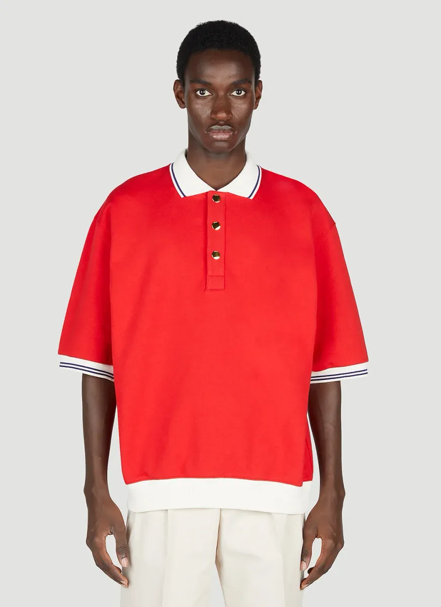 Logo Print Polo Shirt
