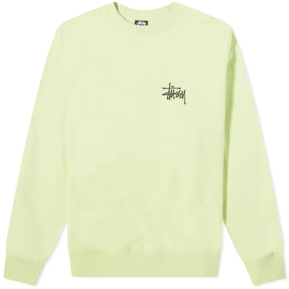 Basic Stussy Crew Sweat