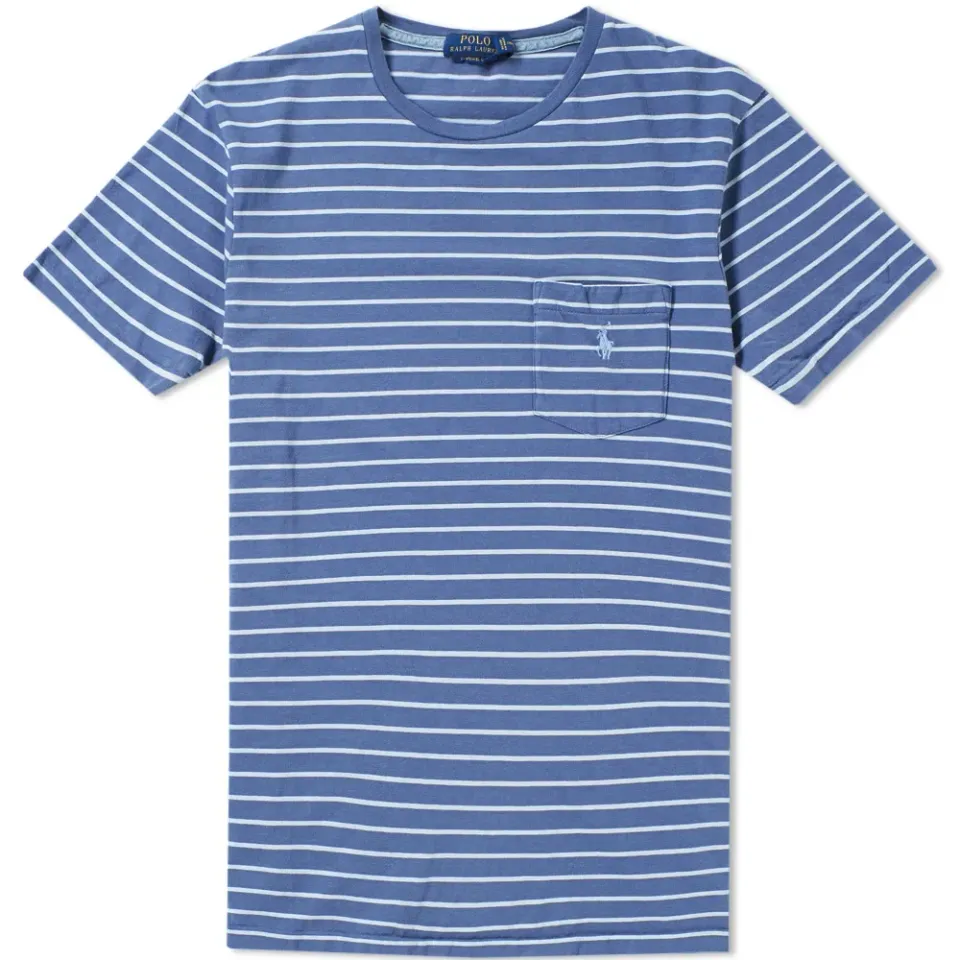 Stripe Pocket Tee
