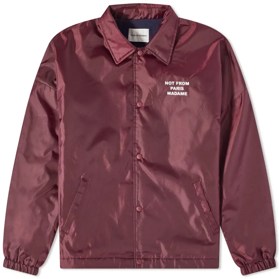 Fleece Lined Coach Jacket