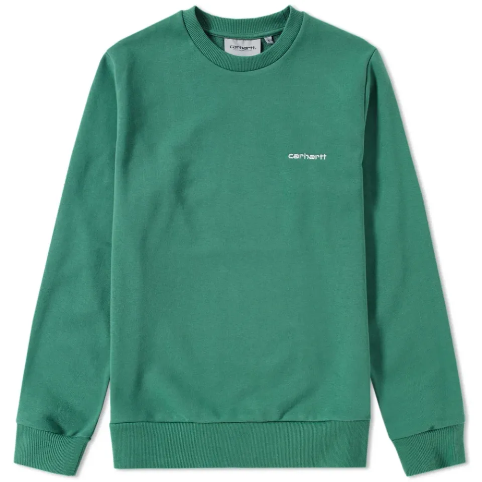 Embroidered Script Sweat