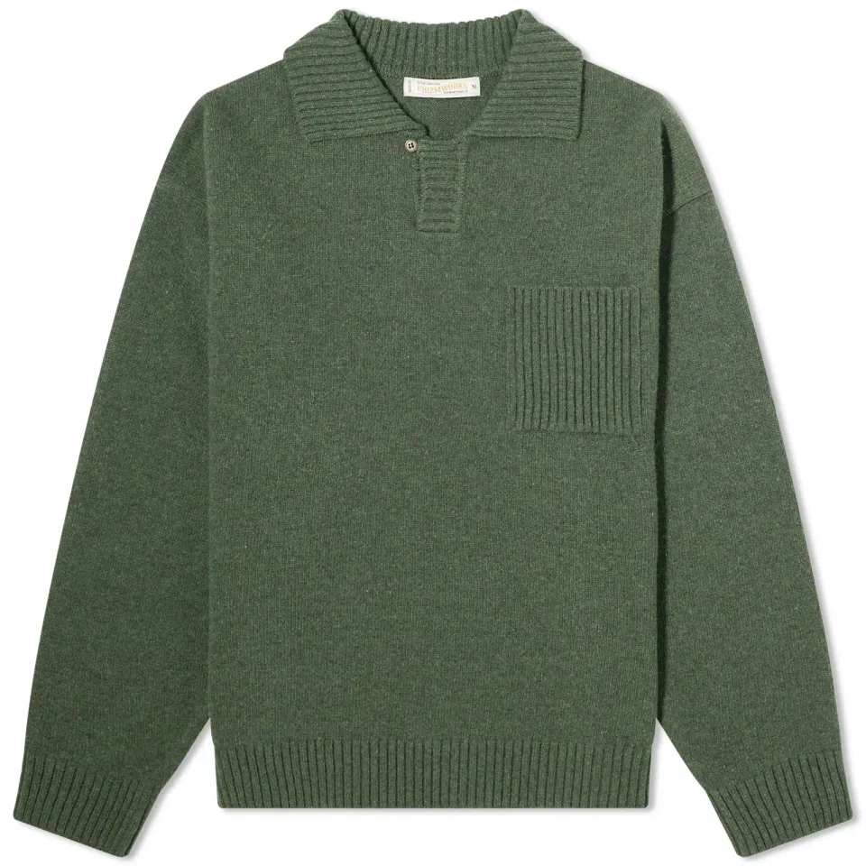 Collar Knit Pullover Sweater