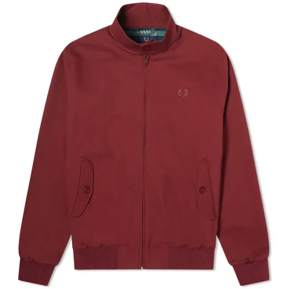 Fred Perry Reissues Harrington Jacket - Made in England