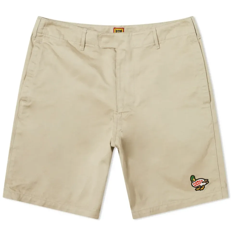 Embroidery Chino Shorts