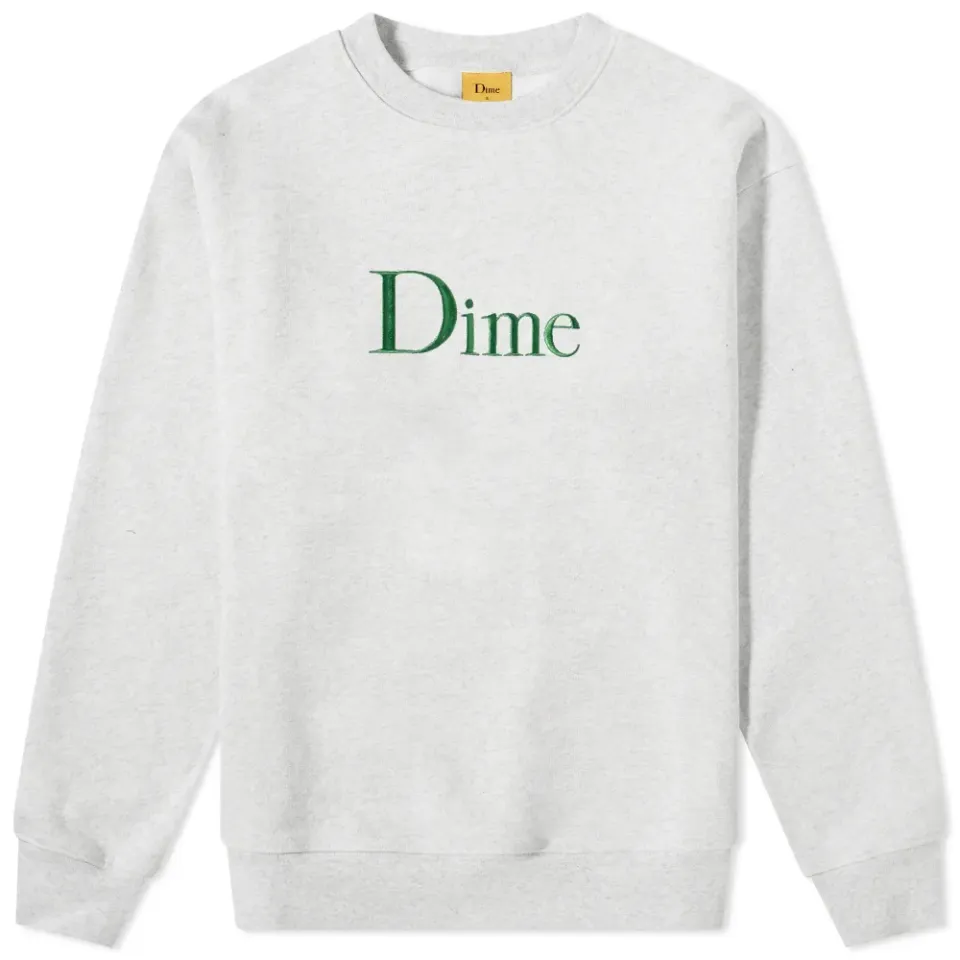 Classic Embroidered Logo Crew Sweat