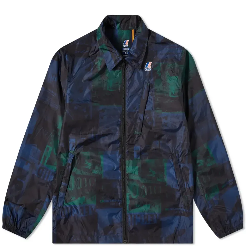 x Engineered Garments Animal Camo Nylon Zip Jacket