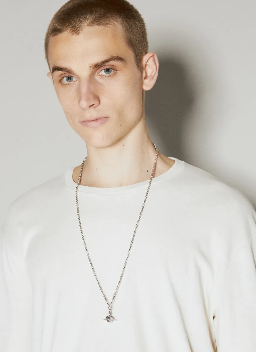 New Tiny Orb Pendant Necklace