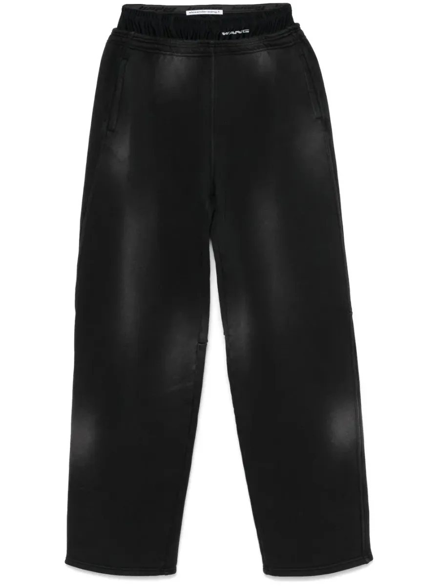 Boxer Sweat Pants Washed Black