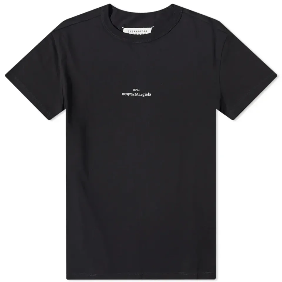 Embroidered Text Logo T-Shirt