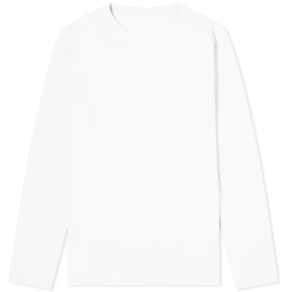 Long Sleeve Organic Rib Tee