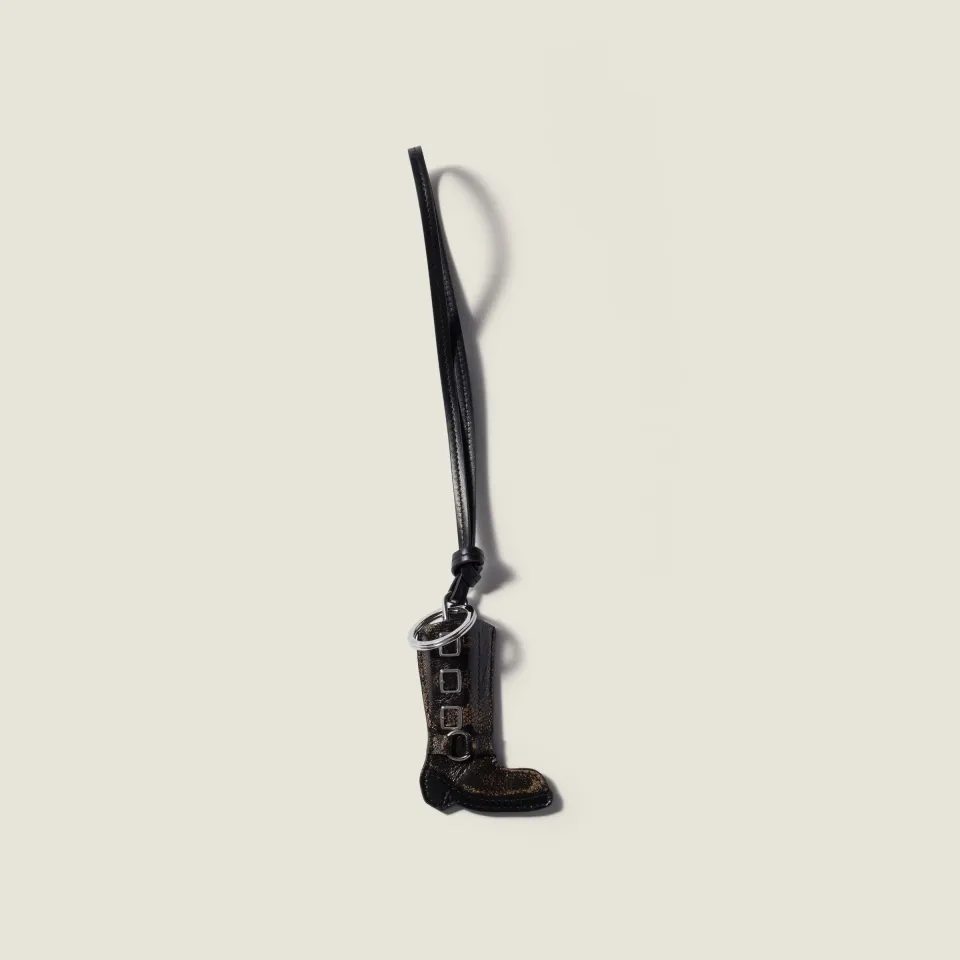 Leather key ring trick