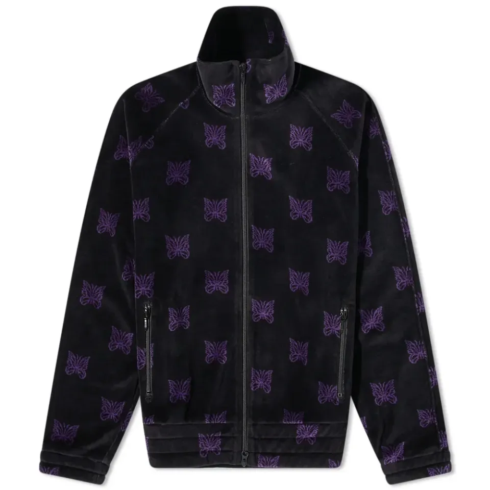Velour Papillion Track Jacket