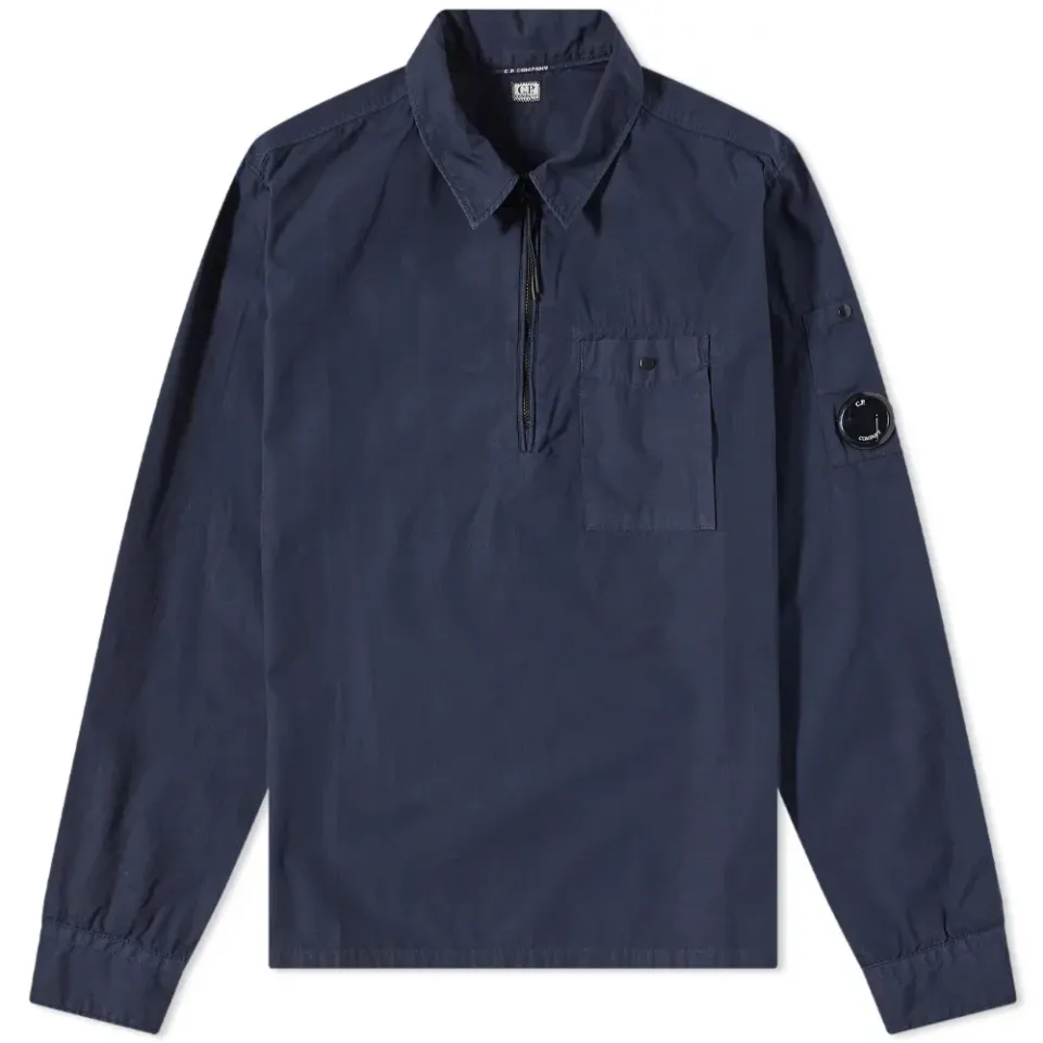 Ripstop Quarter Zip Overshirt
