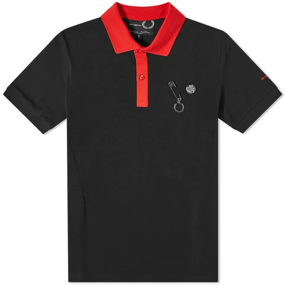 Contrast Metal Wreath Polo