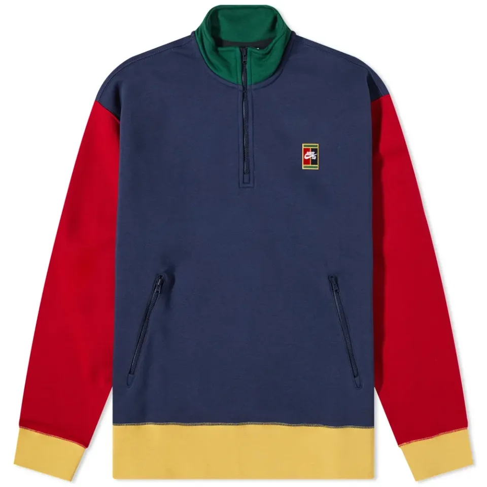 Half Zip Fleece Top