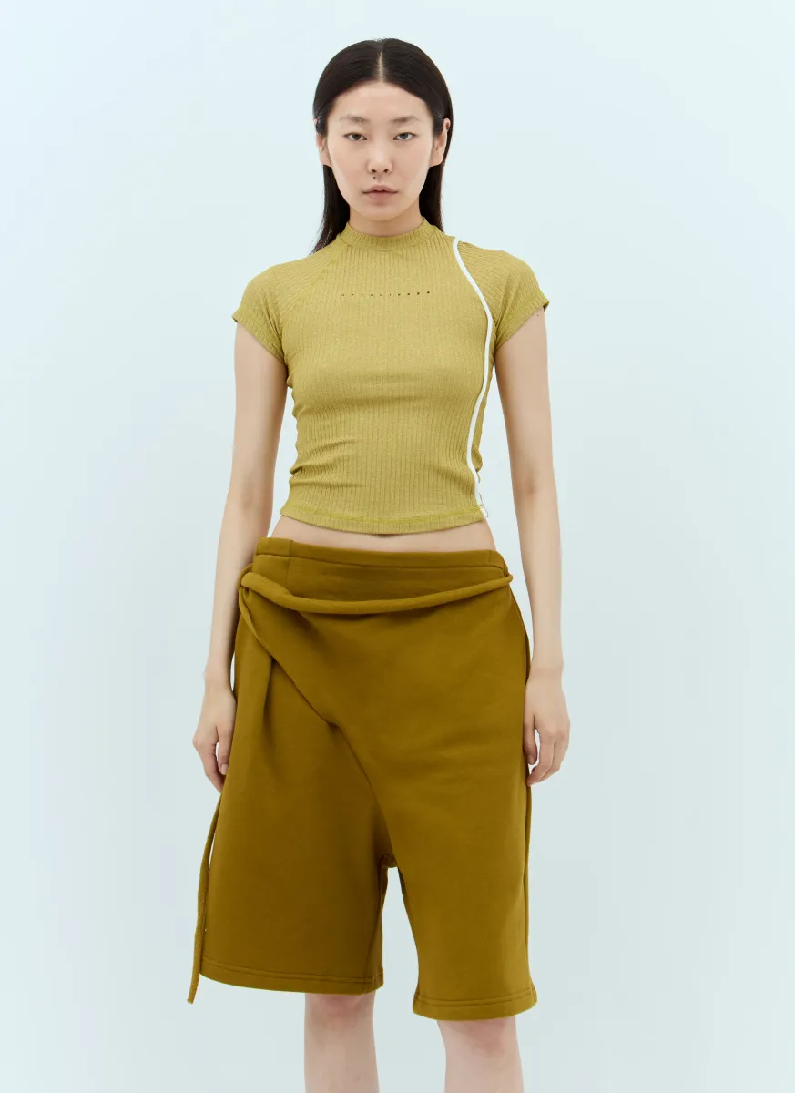Lurex Rib T-Shirt