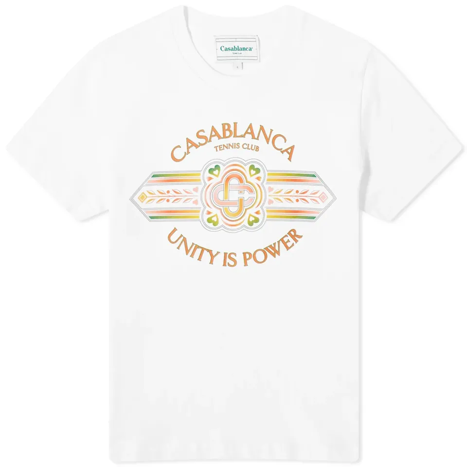Unity Power Printed Fitted T-Shirt