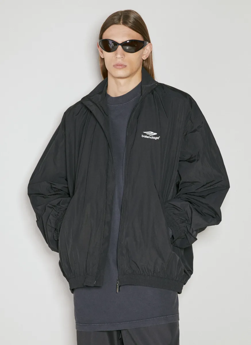 Patched Tracksuit Jacket