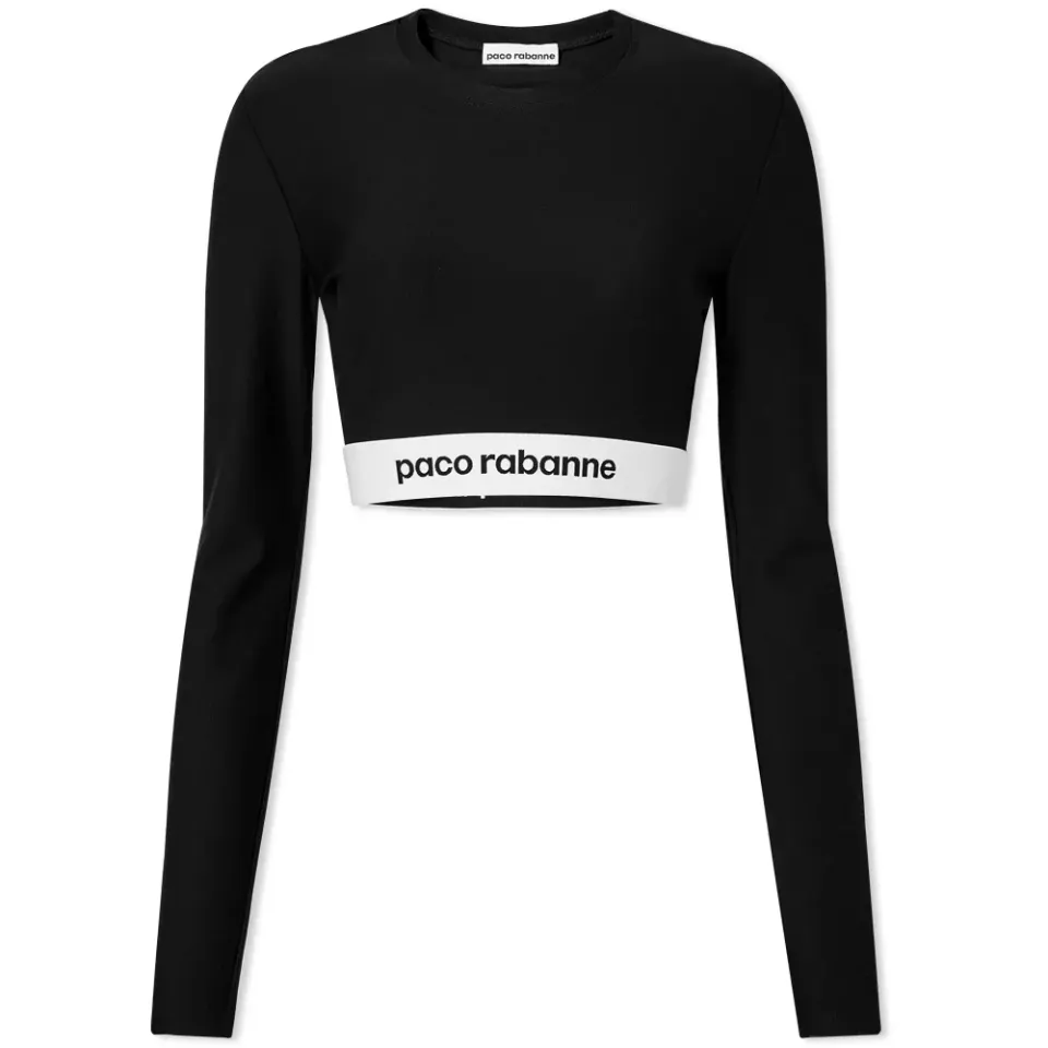 Long Sleeve Sports Logo Top