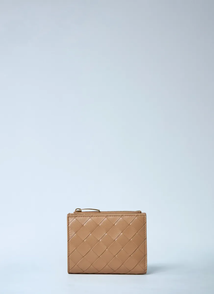 Small Bi-Fold Intrecciato Wallet