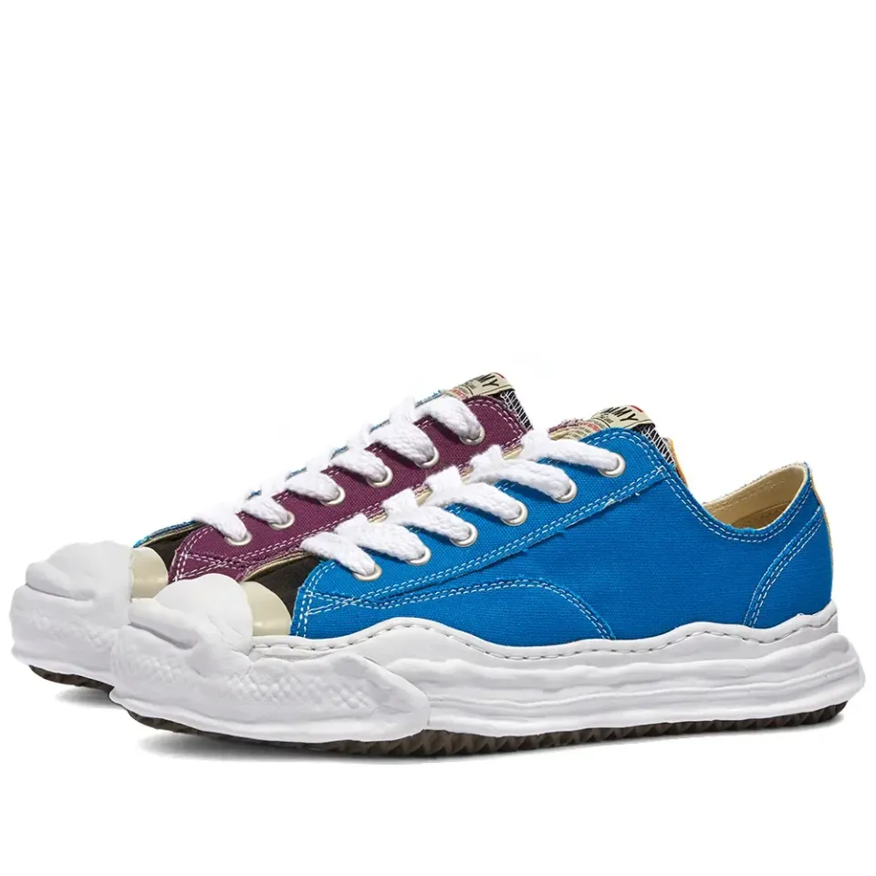 Original Sole Toe Cap Sneaker Low Canvas