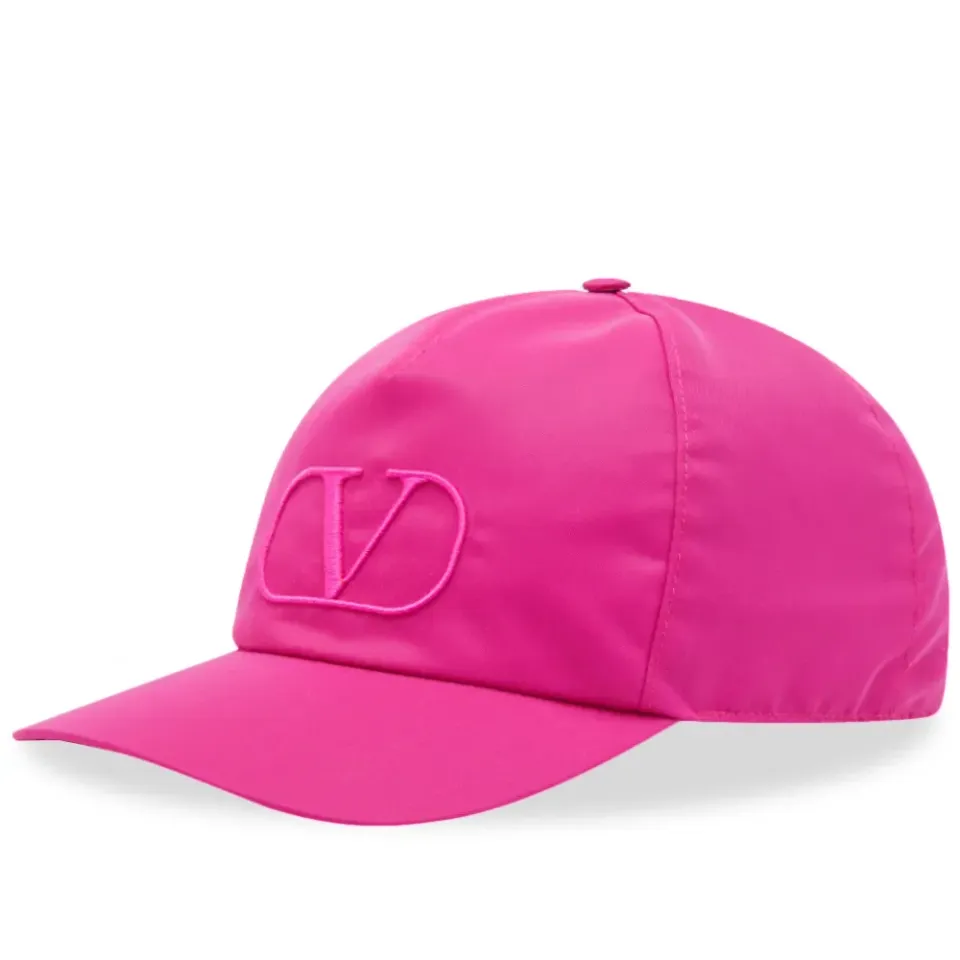 Nylon Logo Baseball Cap