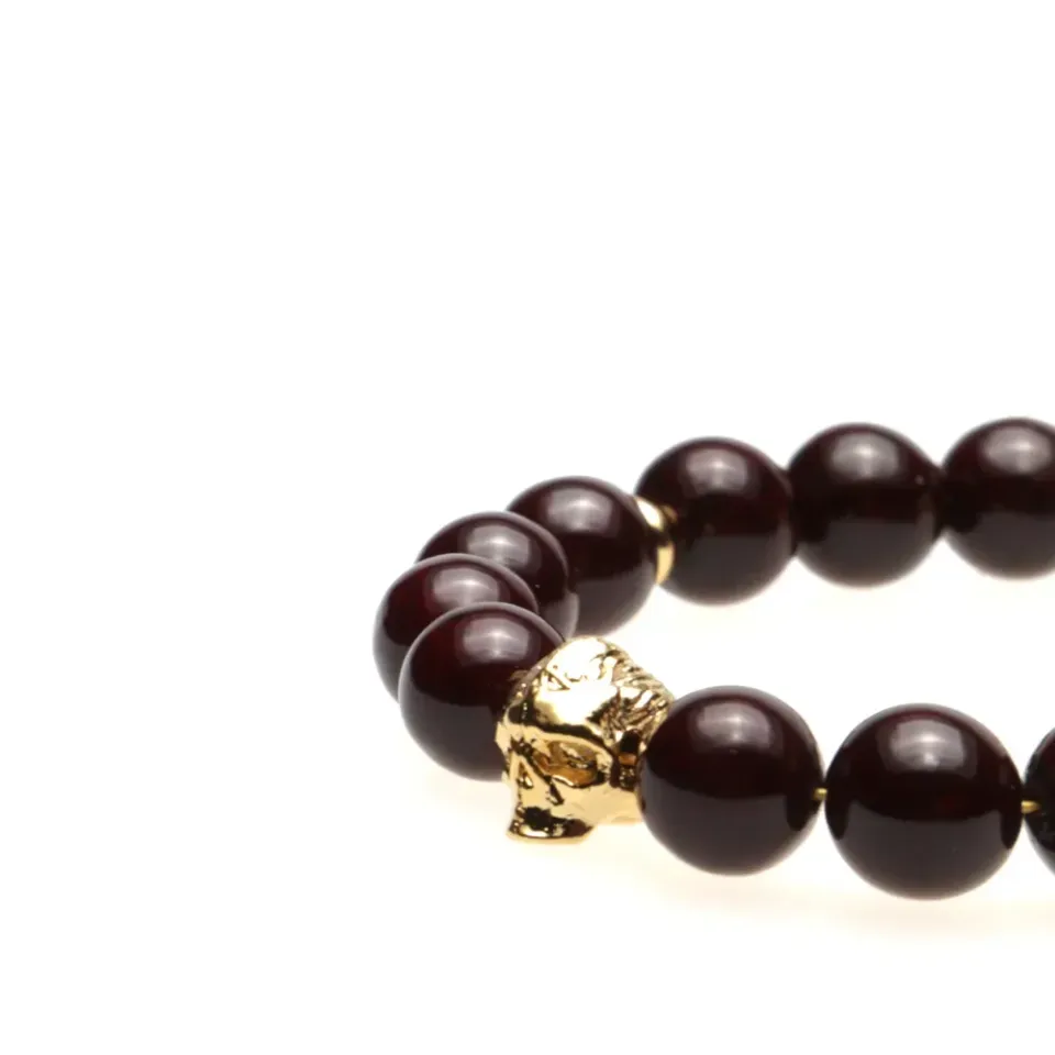 Bead Skull & Bone Bracelet