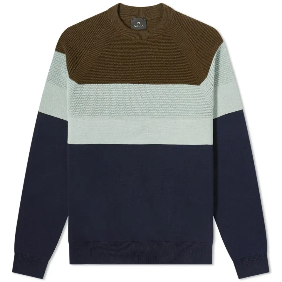 Striped Crew Knit