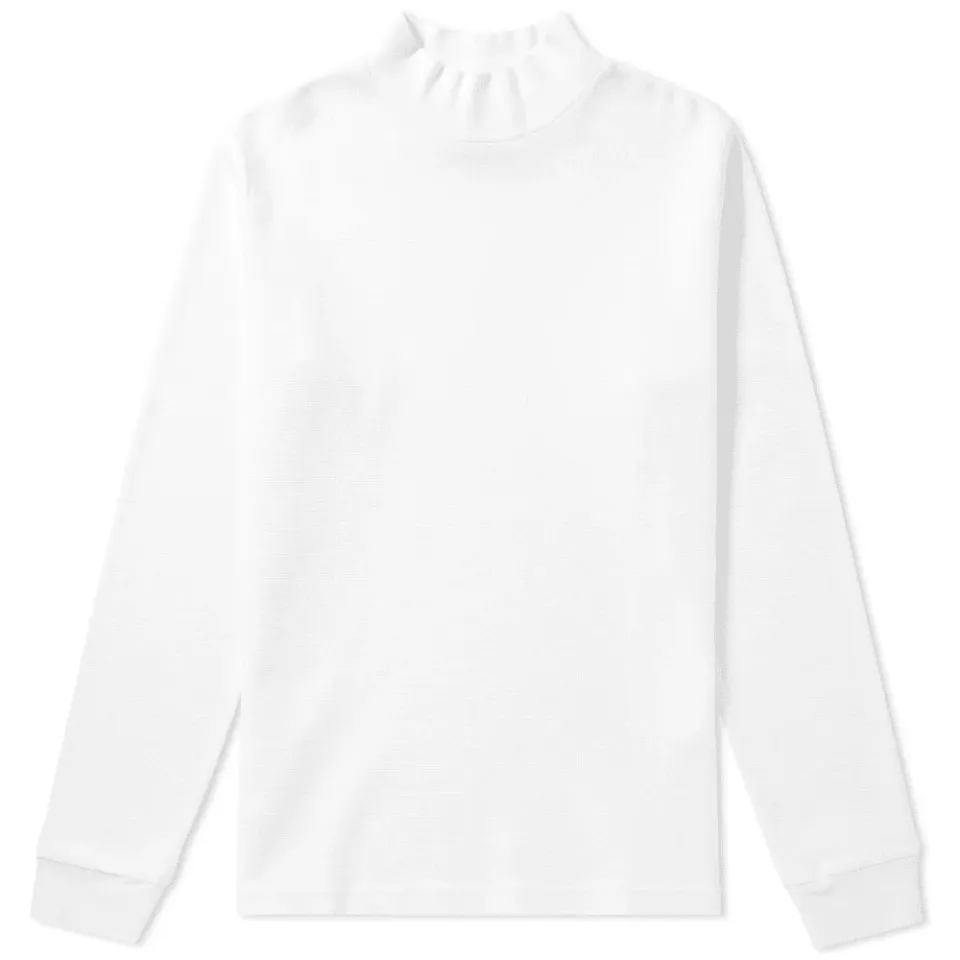 Hi Neck Long Sleeve Tee