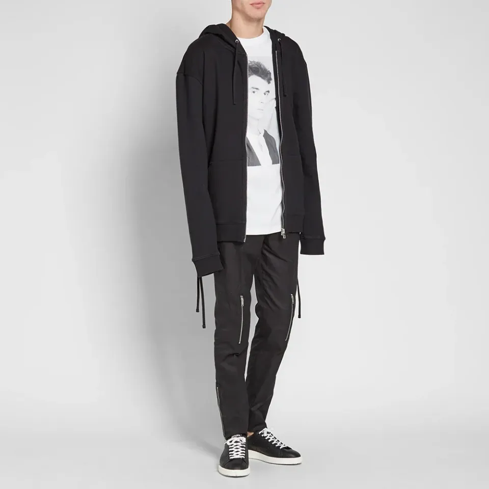 Laced Hooded Sweat