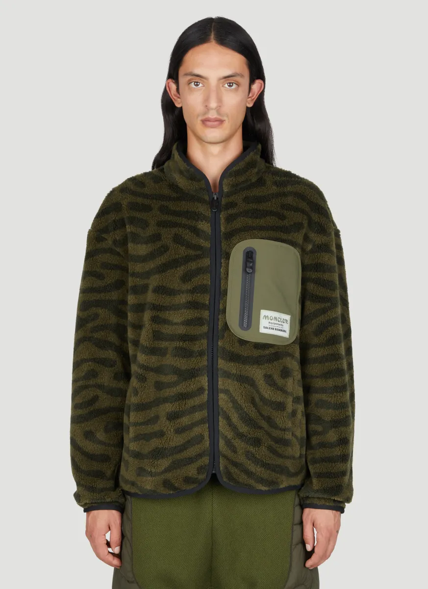 Teddy Zip-Up Sweatshirt