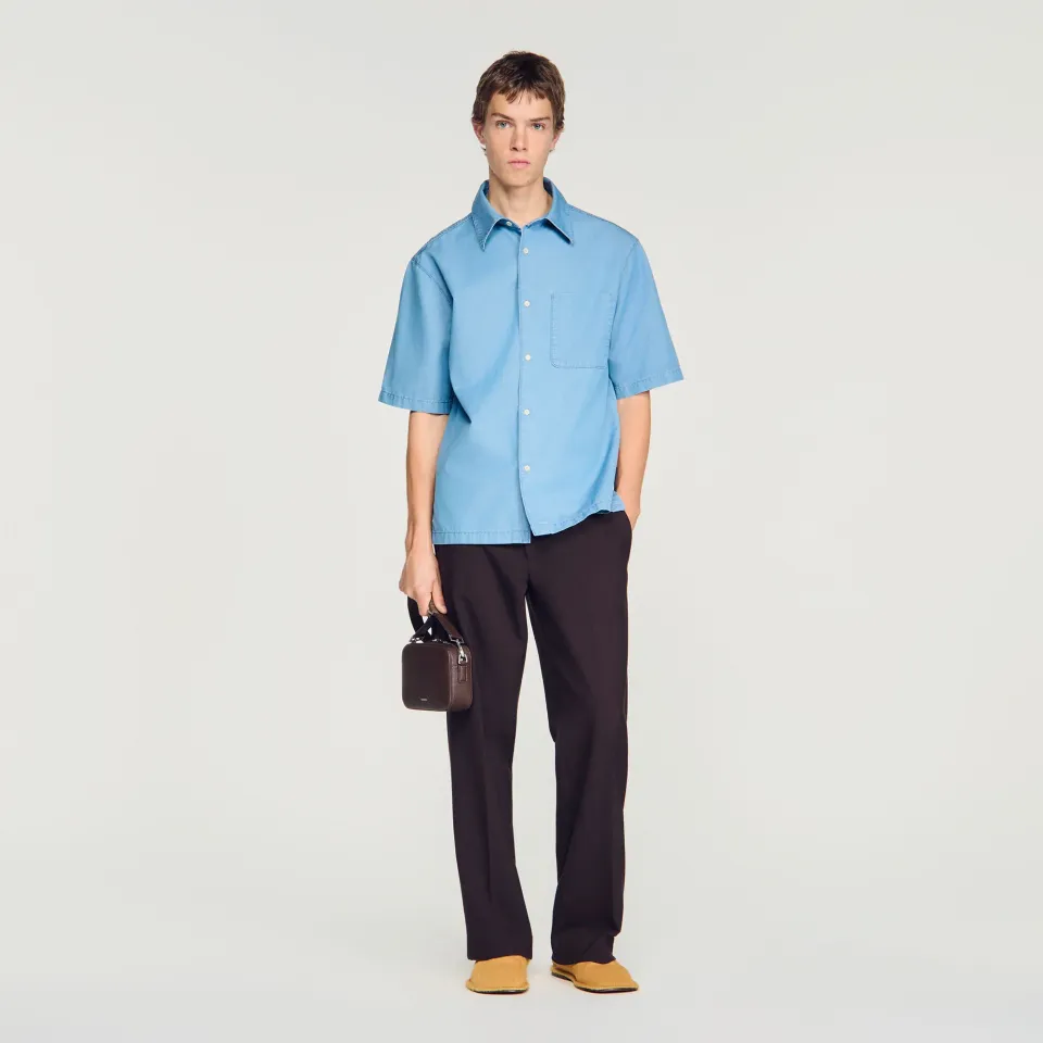 Loose-fit faded shirt