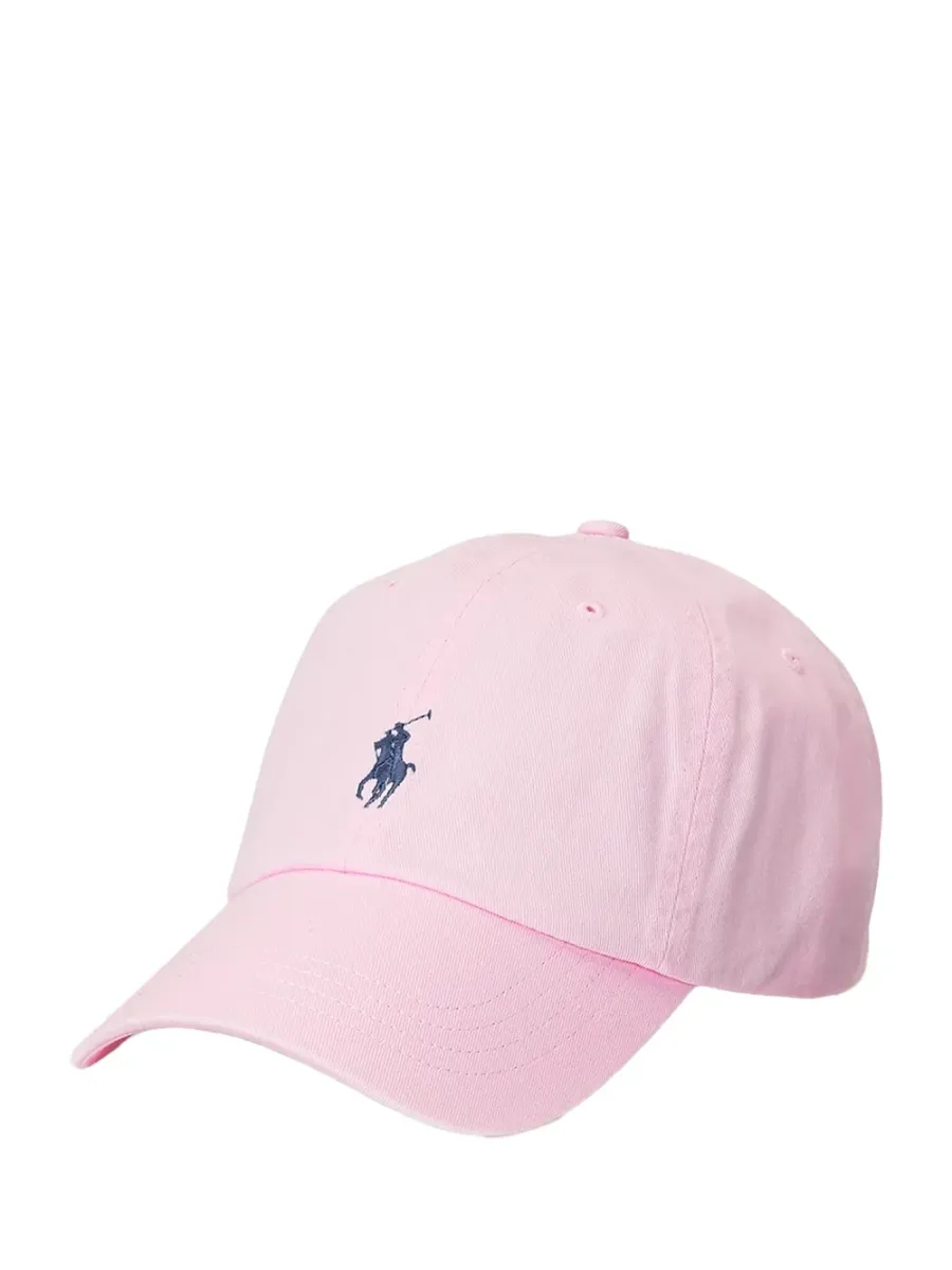 Polo Ralph Lauren Cotton Chino Ball Cap Pink