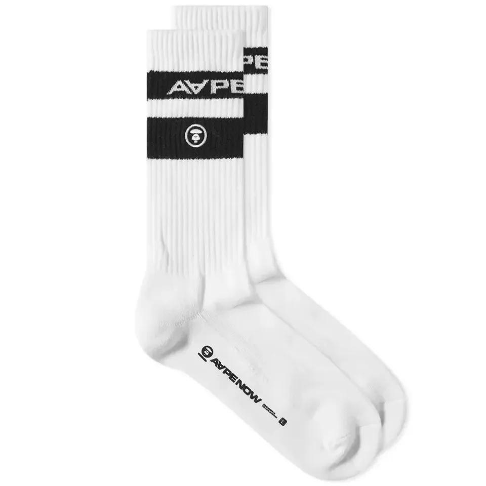 AAPE Emblem Sports Sock
