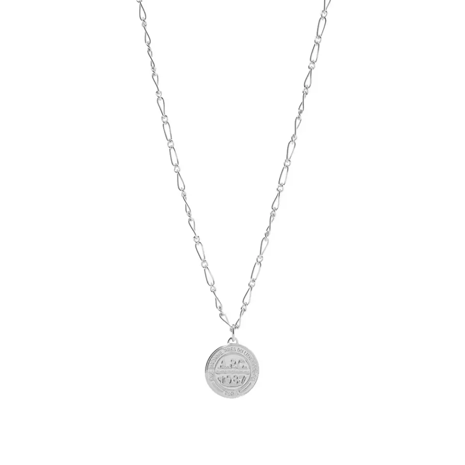 A.P.C. Stamp Necklace