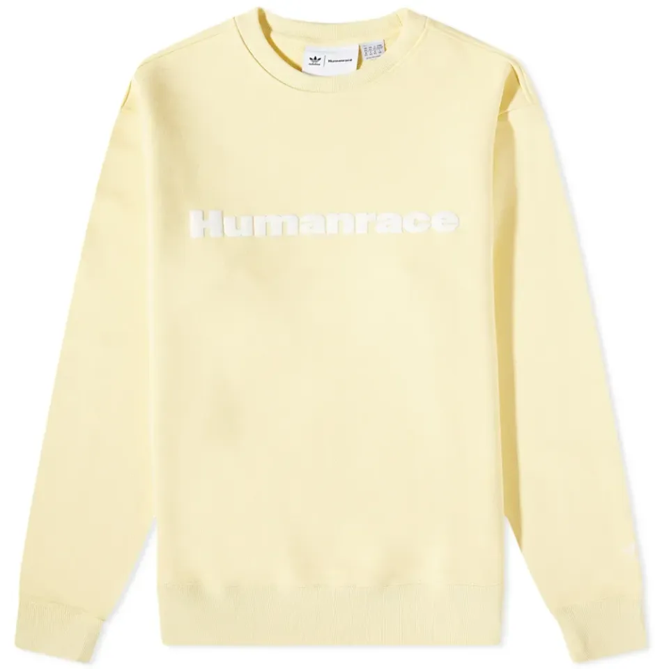 x Pharrell Williams Premium Basics Crew Sweat